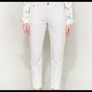 Golden Goose White Denim Pants.